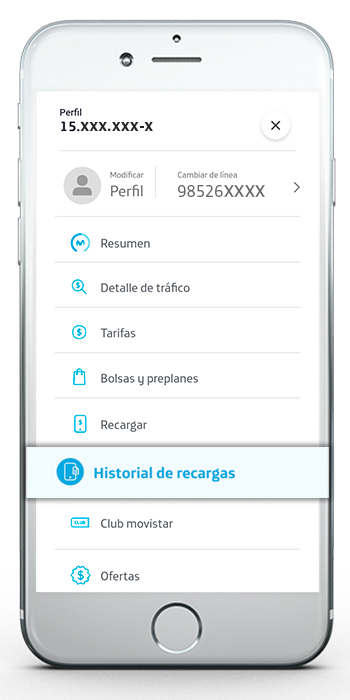 C Mo Ver El Historial De Las Recargas Atenci N Al Cliente Movistar