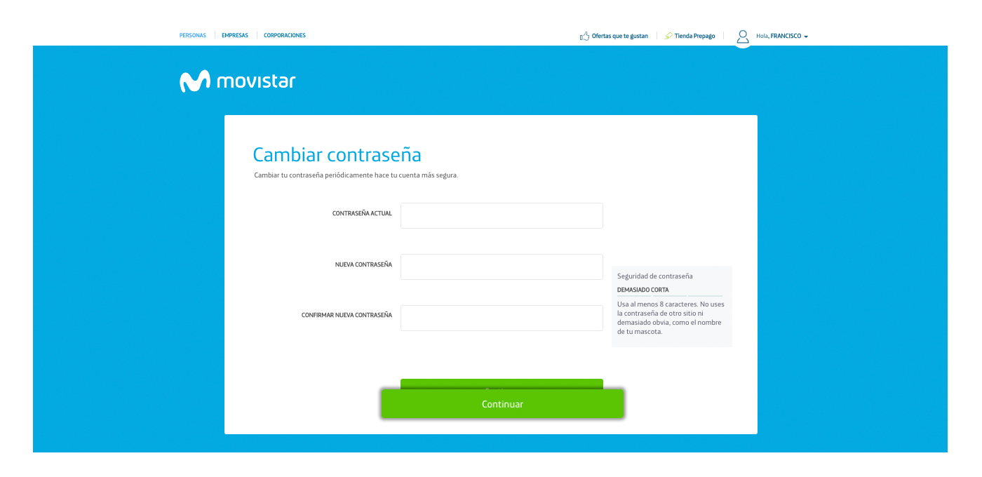 Cómo recuperar la contraseña de Movistar Tv  Atención al cliente Movistar