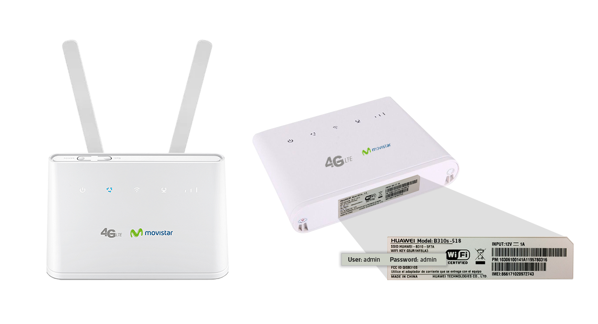 Suri apilar Abuelos visitantes Cómo cambiar la clave WiFi y nombre de red del Router 4G Huawei B310s? –  Atención al cliente Movistar